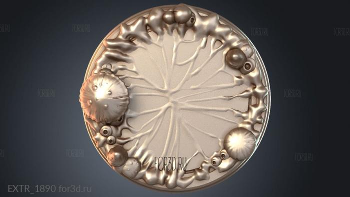 EXTR_1890 stl model for CNC