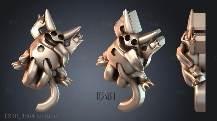 EXTR_1904 stl model for CNC