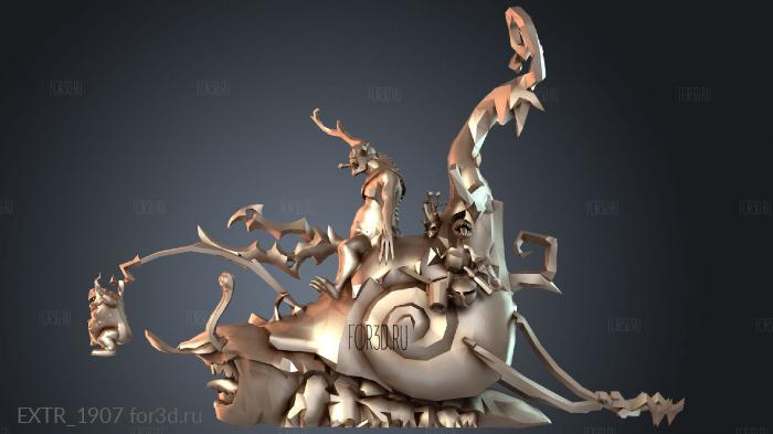 EXTR_1907 stl model for CNC