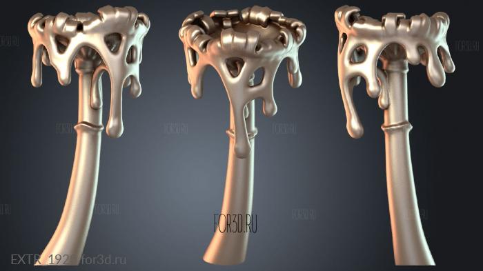 EXTR_1920 stl model for CNC