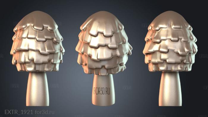 EXTR_1921 stl model for CNC