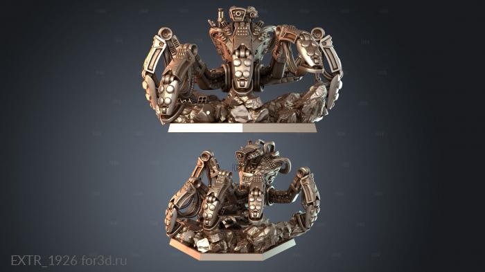 EXTR_1926 stl model for CNC