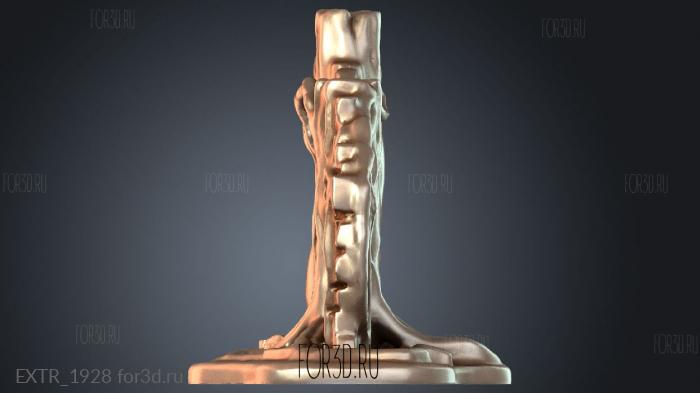 EXTR_1928 stl model for CNC