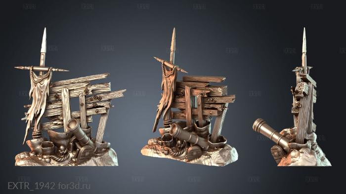 EXTR_1942 stl model for CNC