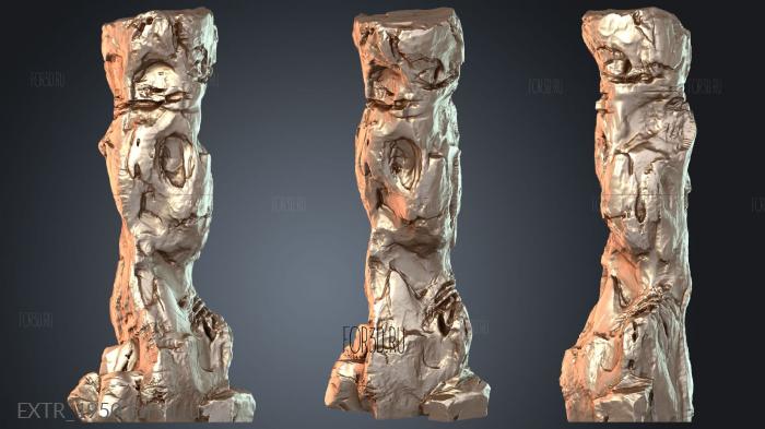 EXTR_1950 stl model for CNC
