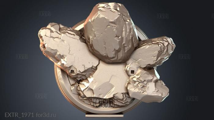 EXTR_1971 stl model for CNC