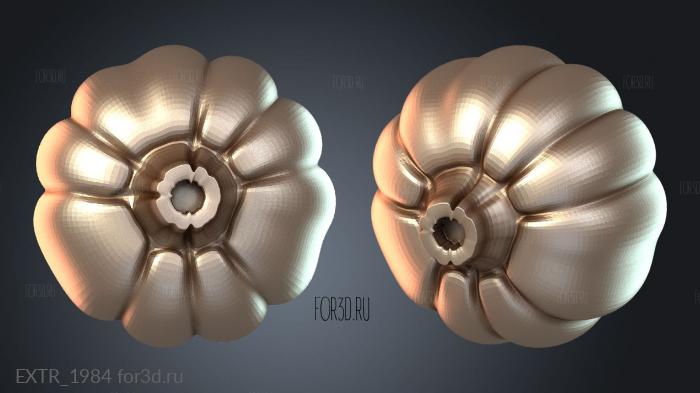 EXTR_1984 stl model for CNC
