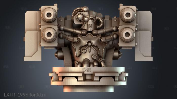 EXTR_1996 stl model for CNC