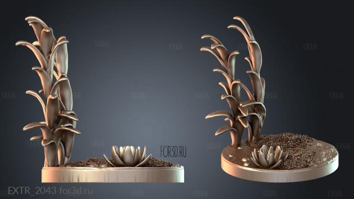 EXTR_2043 stl model for CNC
