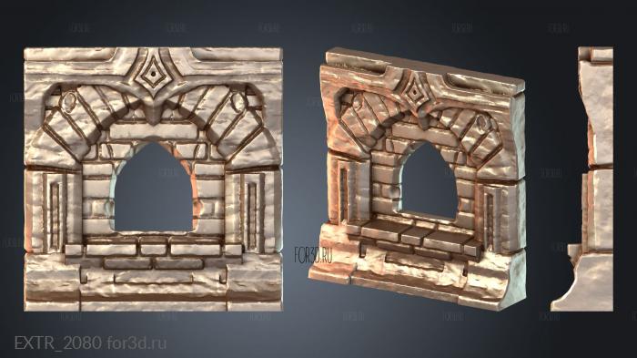 EXTR_2080 stl model for CNC