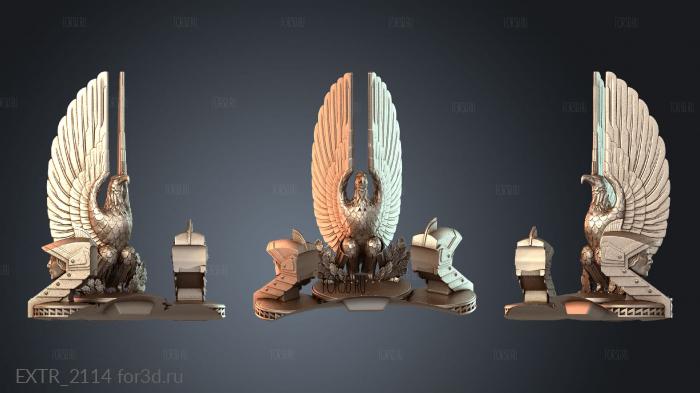 EXTR_2114 stl model for CNC