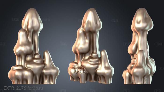 EXTR_2176 stl model for CNC