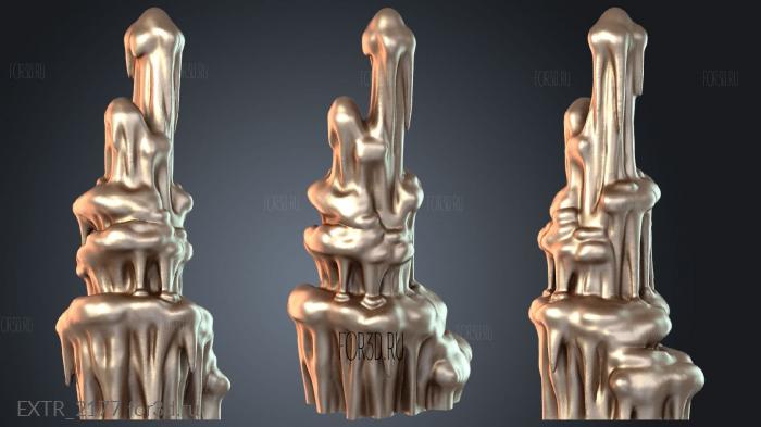 EXTR_2177 stl model for CNC