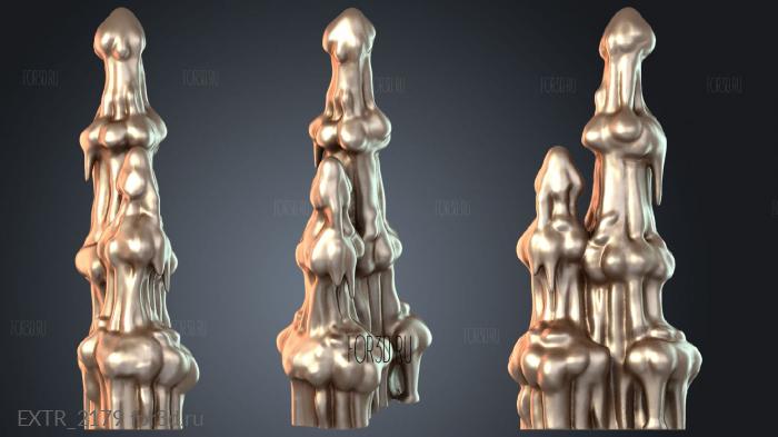 EXTR_2179 stl model for CNC