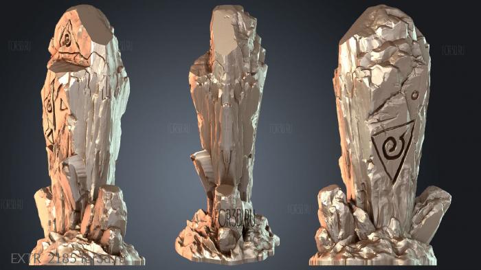 EXTR_2185 stl model for CNC