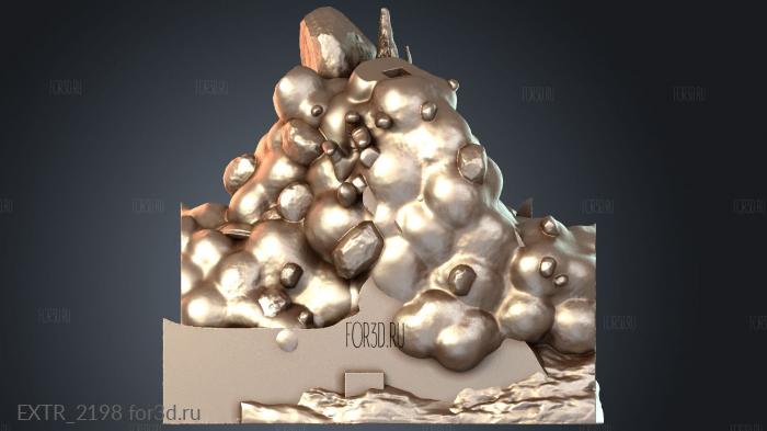 EXTR_2198 stl model for CNC