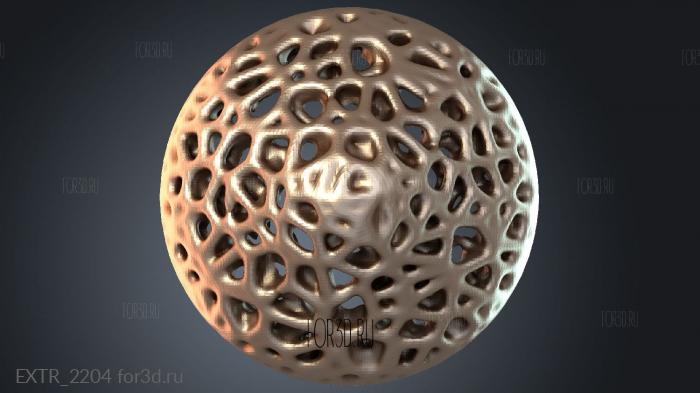 EXTR_2204 stl model for CNC
