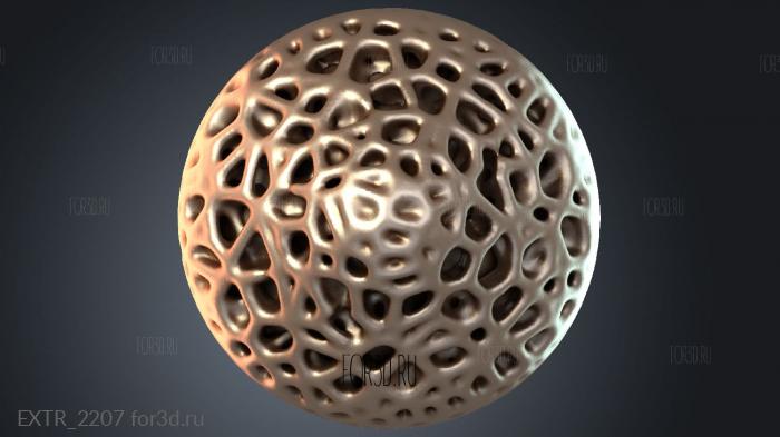 EXTR_2207 stl model for CNC