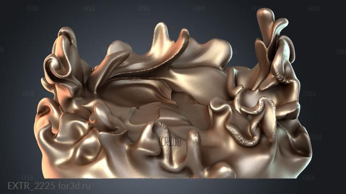 EXTR_2225 stl model for CNC