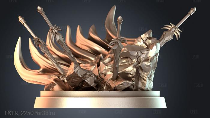 EXTR_2250 stl model for CNC