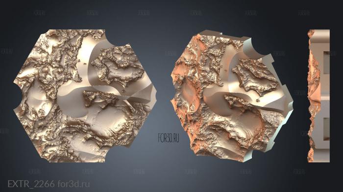 EXTR_2266 stl model for CNC