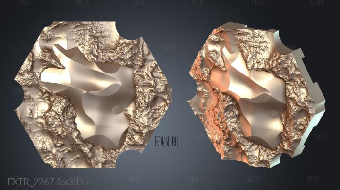 EXTR_2267 stl model for CNC