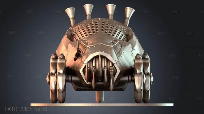 EXTR_2305 stl model for CNC