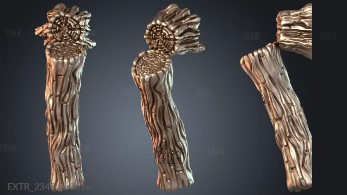 EXTR_2348 stl model for CNC
