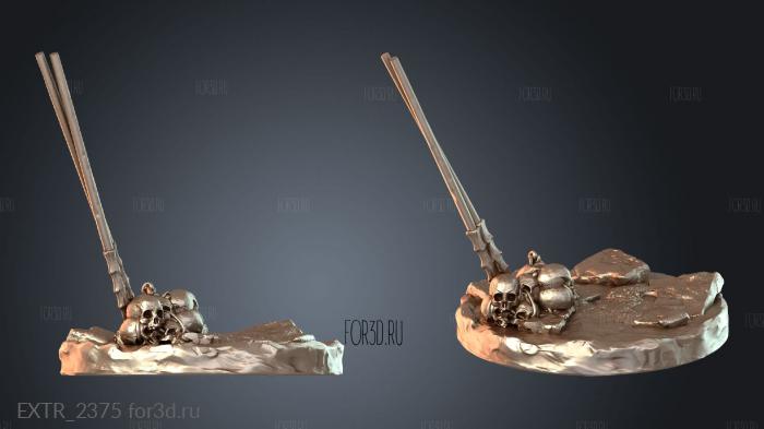 EXTR_2375 stl model for CNC