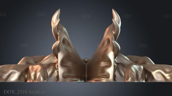 EXTR_2376 stl model for CNC