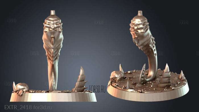 EXTR_2418 stl model for CNC