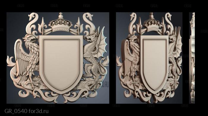 GR_0540 3d stl for CNC