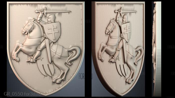 GR_0550 3d stl for CNC