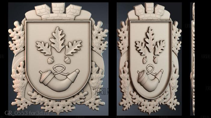 GR_0553 3d stl for CNC