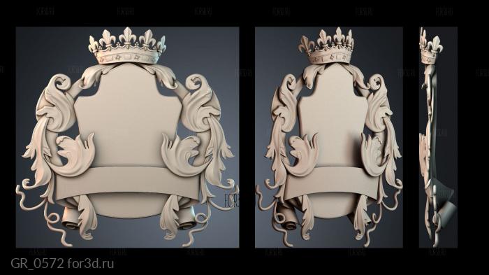 GR_0572 3d stl for CNC