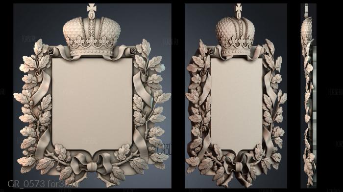 GR_0573 3d stl for CNC