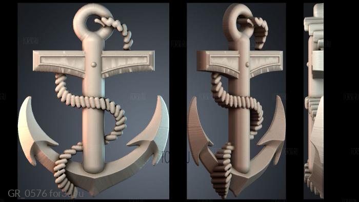 GR_0576 3d stl for CNC