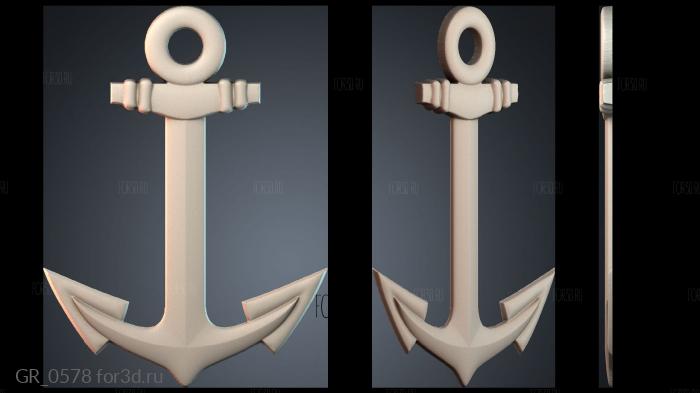 GR_0578 3d stl модель для ЧПУ