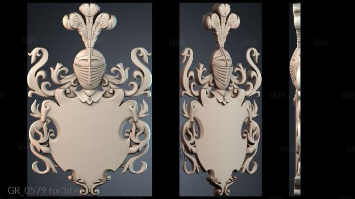 GR_0579 3d stl модель для ЧПУ