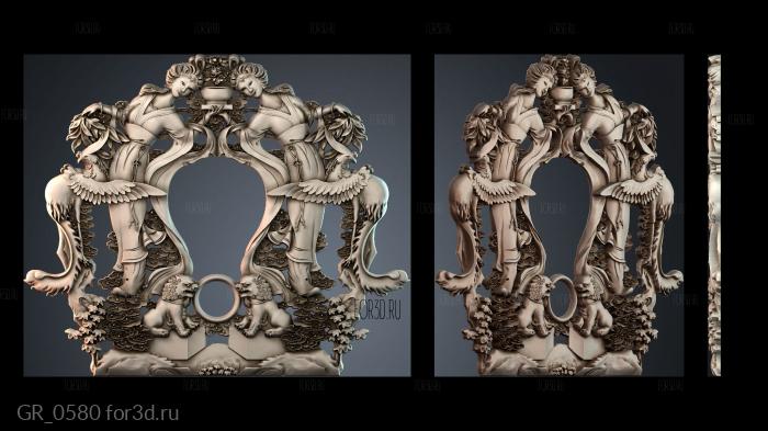 GR_0580 3d stl модель для ЧПУ