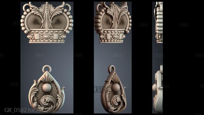 GR_0582 3d stl модель для ЧПУ