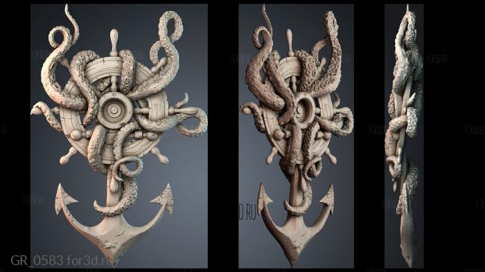 GR_0583 3d stl модель для ЧПУ