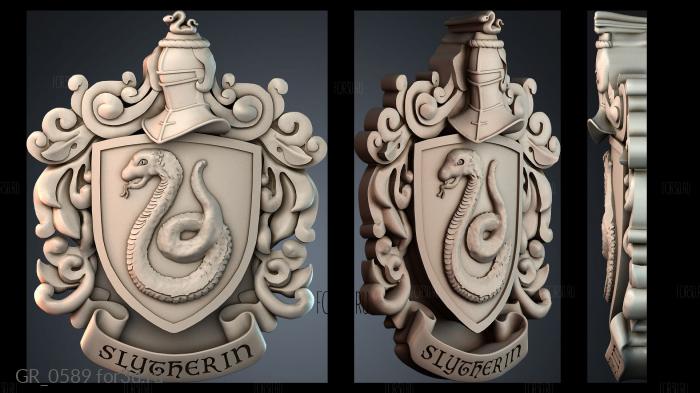 GR_0589 3d stl for CNC