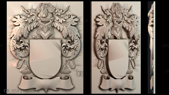 GR_0591 3d stl for CNC