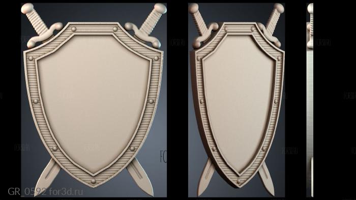 GR_0592 3d stl for CNC