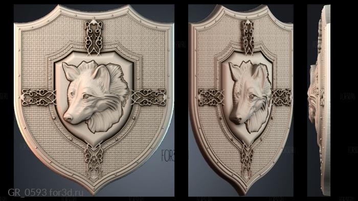 GR_0593 3d stl модель для ЧПУ