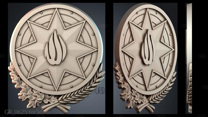 GR_0625 3d stl for CNC