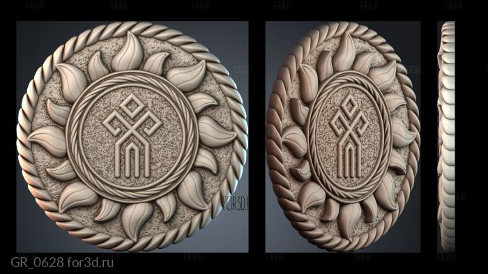 GR_0628 3d stl for CNC