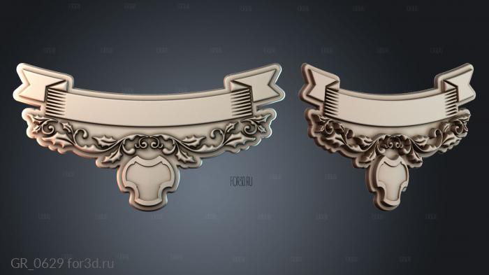 GR_0629 3d stl for CNC