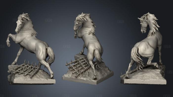 Музей лошади и бороны в дорсее 3d stl модель для ЧПУ